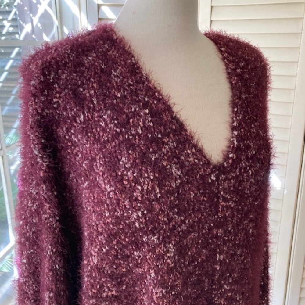 Heart N Crush Eyelash Tunic Sweater